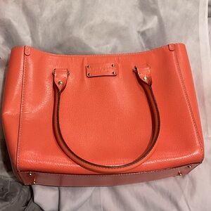 Kate Spade Vibrant Coral Tote